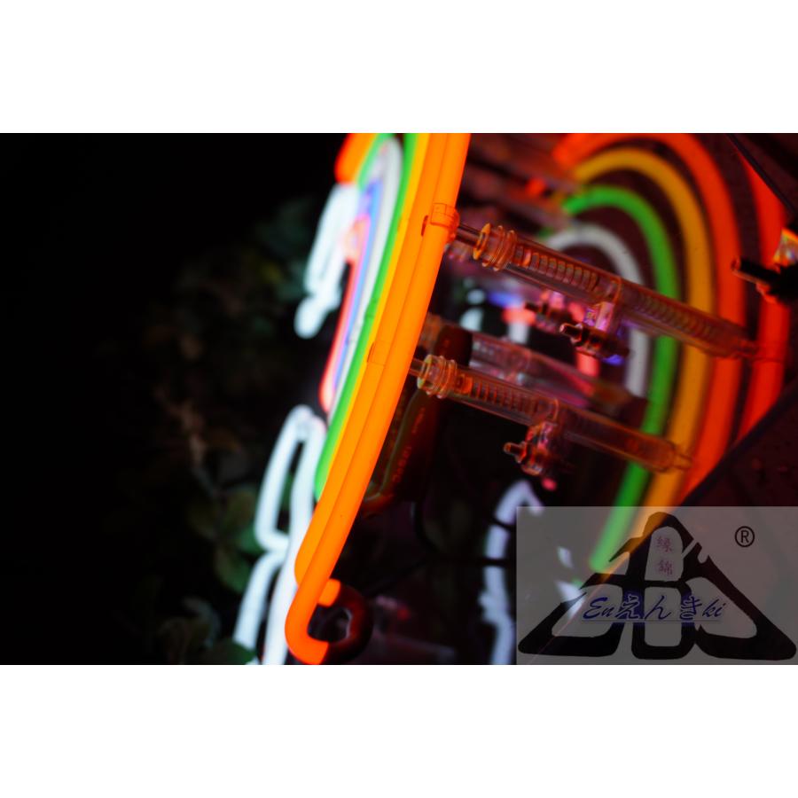 ネオンサイン 虹 レインボーアーチ型 7色カラフル 壁掛け led 看板