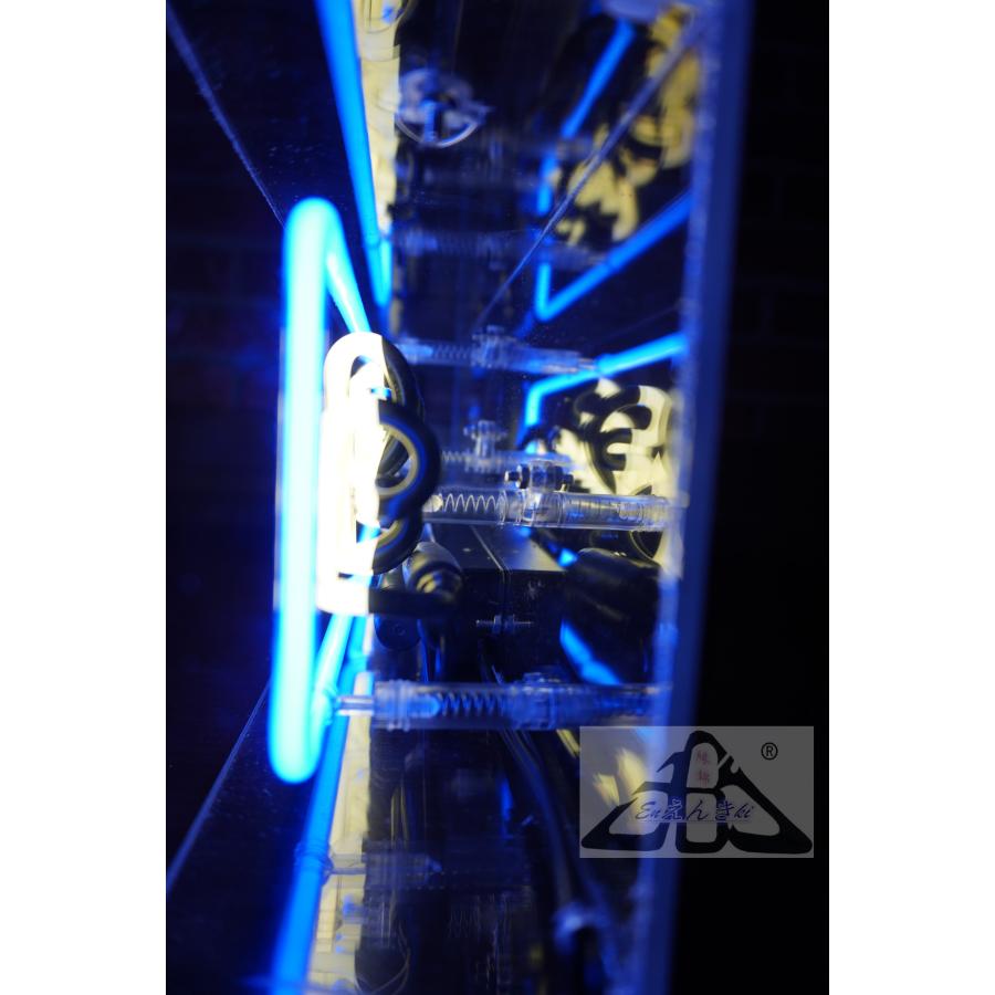 ネオンサイン good night ガラス製 英語ロゴ ブルーフレーム付き韓国  壁掛け led 看板 アメリカン雑貨 おしゃれ インテリア 店舗用 電飾  オーダーメイド可能_10