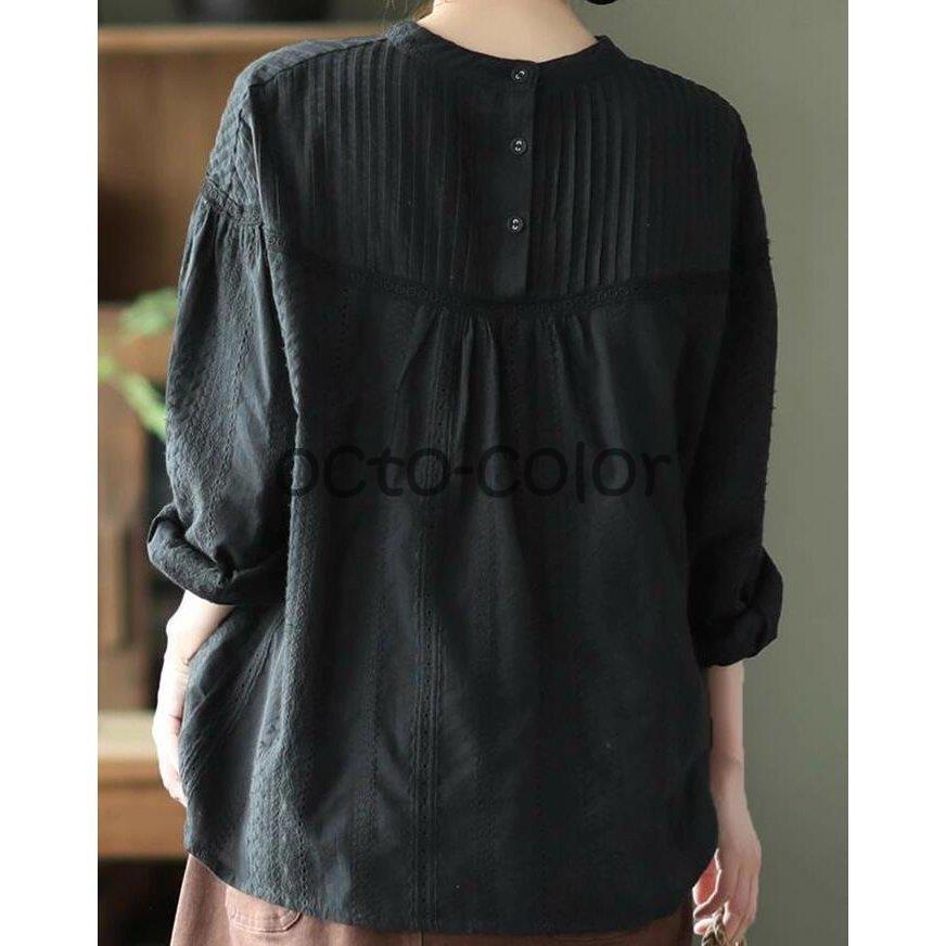 プリーツブラウス レディース シャツブラウス シャツ ブラウス レース