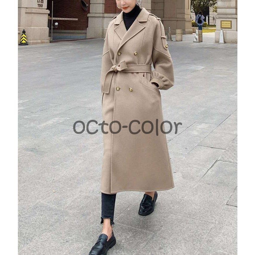 チェスターコート ロングコート コート レディース マキシ丈 冬