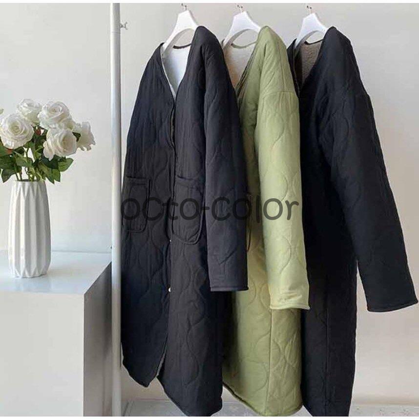 ボアコート リバーシブル レディース 冬 キルティングコート ボア