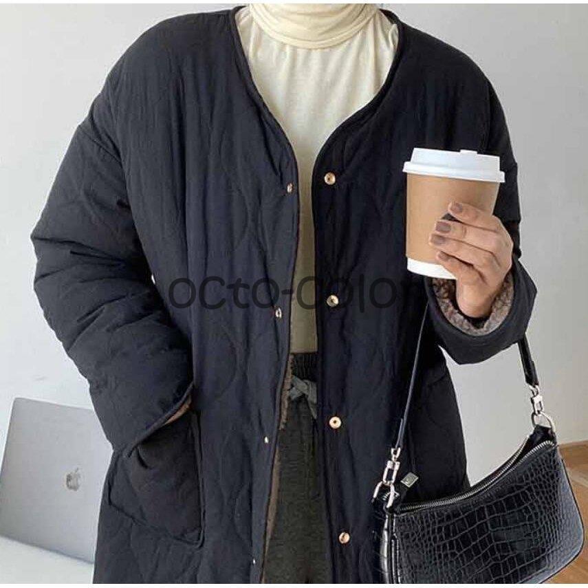 ボアコート リバーシブル レディース 冬 キルティングコート ボア