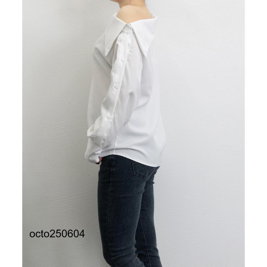 オフショルダーブラウス オフショルダーブラウス オフショルダー : octo-color - 通販