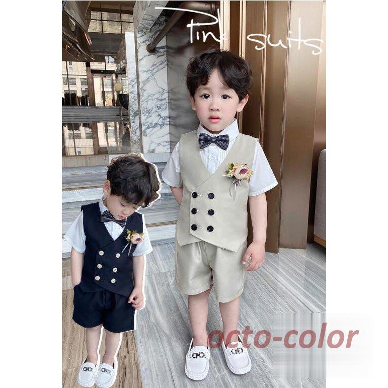 ベビーボアベスト ３４４３２１０ | Paul Smith Junior (Baby&Kids)/ポール・スミス ジュニア |  三越伊勢丹オンラインストア・通販【公式】 A&amp;J DESIGN 5ピース ベビー ボーイズ スーツ、12 ヶ月 - 3T、シャツ&amp;パンツ&amp;ベスト&am