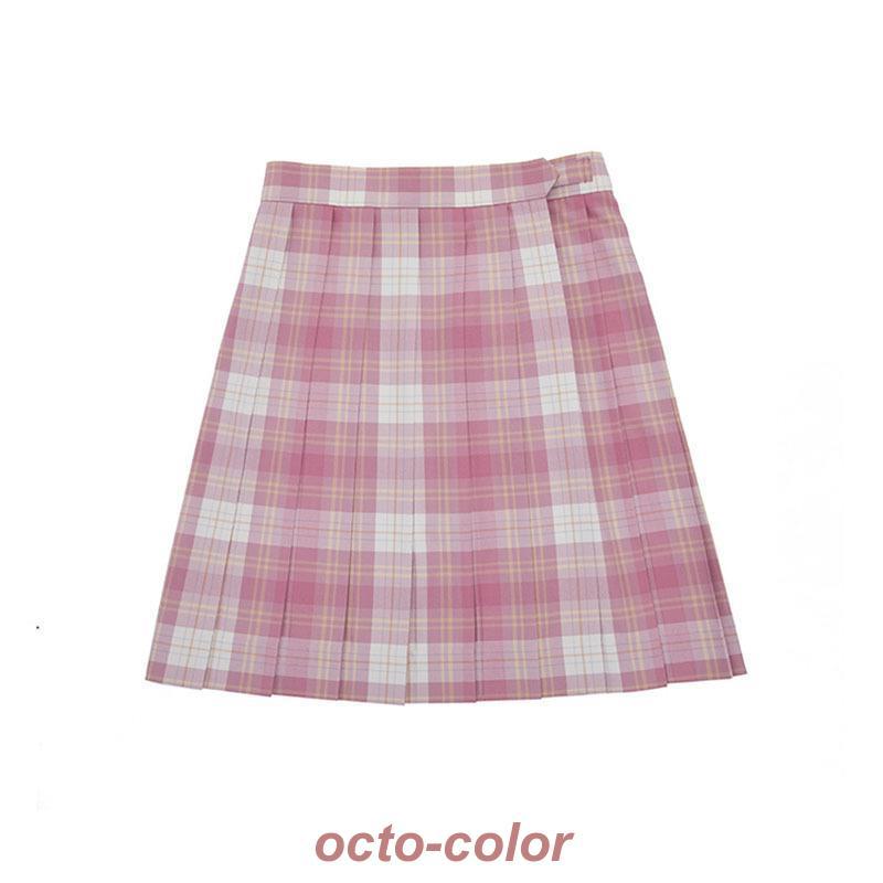 美品❤︎制服　入学　卒服　黒×白×ピンク　160大きいサイズ　パイピング　チェック SALE35％OFF】パイピングジャケットスクールスーツ 150 160