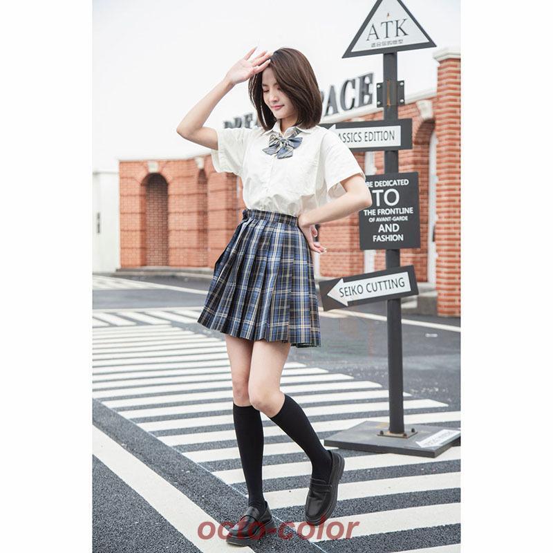 卒業式服超スクールチェックスカート高品質 正統派 制服 女子