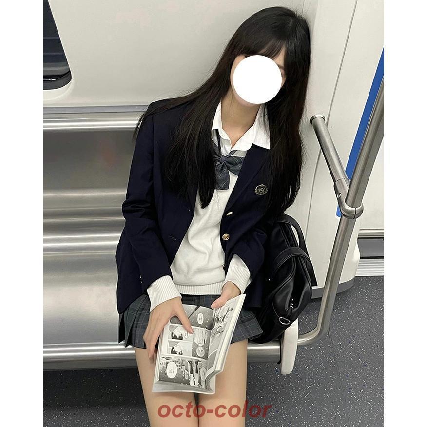 制服 ブレザー ジャケット 学生制服 レディース ガールズ スクール 学生服 通学 高校生 中学生 ジャケット 学校  入学 受験 卒業式 入学式 スクールウェア｜octo-color｜06