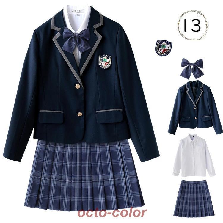 卒業式 スーツ 女の子 大きいサイズ 小学生 中学生 高校生 5点