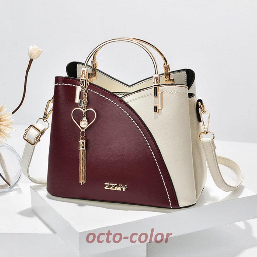 ショルダーバッグ 2way ハンドバッグ : octo-color - 通販