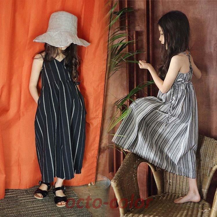 ワンピース ママと娘 親子ペアルック キャミソール 親子コーデ ペアルック ストラップ ゆったり 夏 シンプル 旅行 母の日 誕生日 プレゼント 2色 韓国 Scms9h4gvg ベビー キッズ マタニティ Www Elghoniemy Com