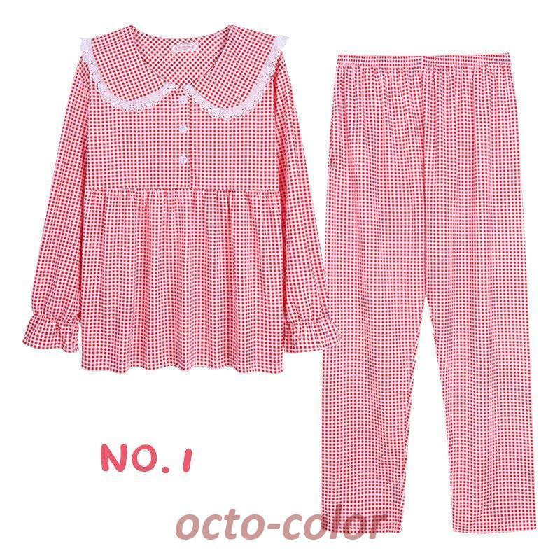 8色展開 パジャマ レディース 長袖 かわいい 春 秋 冬 ルームウェア 入院 マタニティ 部屋着 上下2点セット 可愛い ロングパンツ 韓国風 寝巻きカジュアル 3igu7sest8 ファッション Valleymill Com