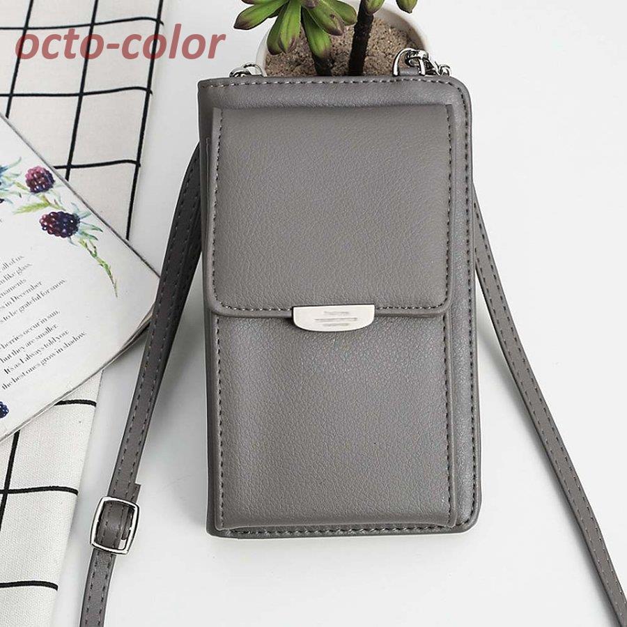 スマホポーチ スマホショルダー 長財布 レディース メンズ グレー Amazon.co.jp: 【EST GIARDINO】スマホポーチ スマホショルダー 長財布