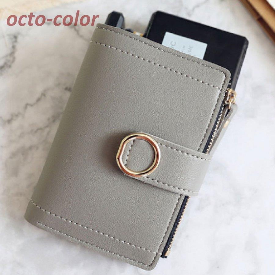 二つ折り財布 レディース 二つ折り ミニ財布 小さい 小さめ 薄型