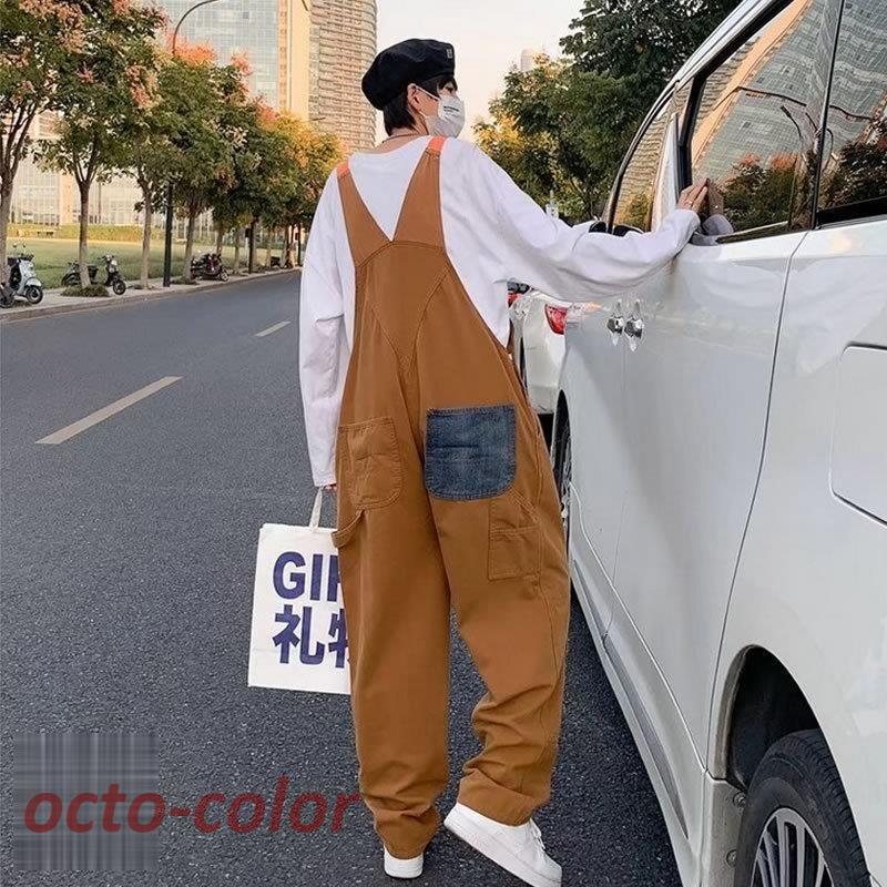 ✨春新作 オーバーオール メンズ サロペット メンズファッション レディース✨ オーバーオール メンズ パンツ サロペット つなぎ