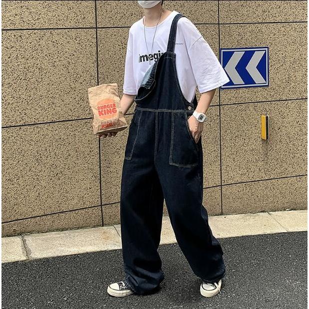 デニム オーバーオール メンズ サロペット レディース つなぎ