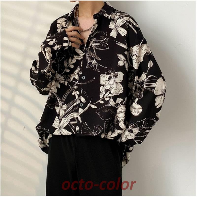 シャツ メンズ 大きいサイズ 長袖 ロングスリーブ おしゃれ