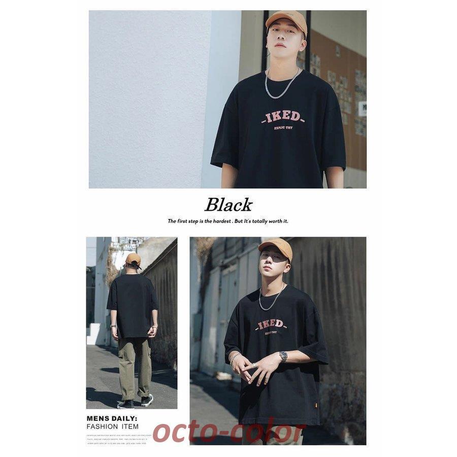 Tシャツ メンズ ビッグシルエット オーバーサイズ カレッジロゴ