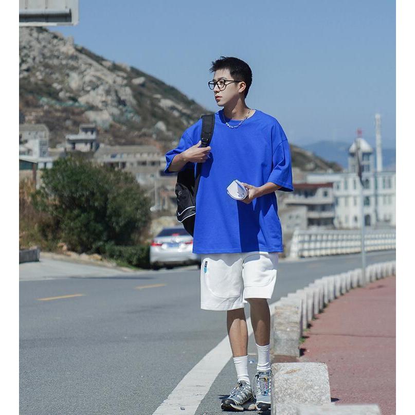 ビッグシルエット Tシャツ メンズ オーバーサイズ 無地 カット
