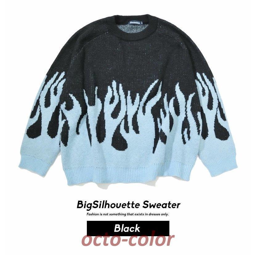 メイヨー ニット セーター 聖母 ビッグシルエット オーバーサイズ ウール混 F FREAK'S STORE ニット セーター 限定展開 ビッグシルエットチェック