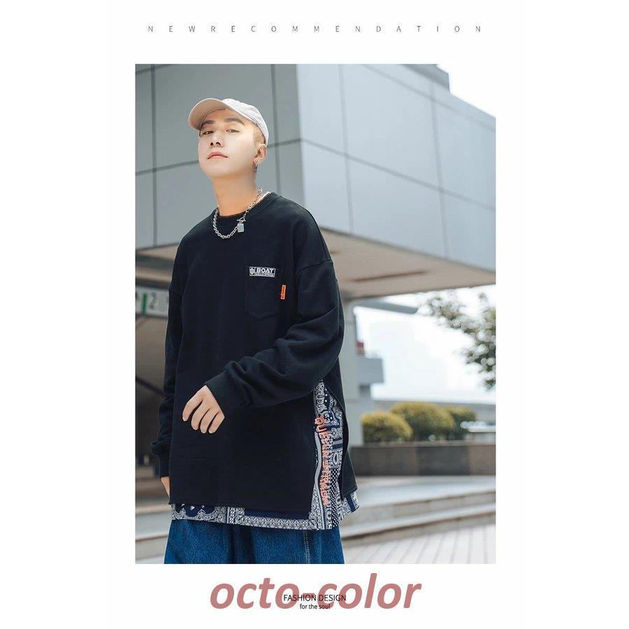 トレーナー メンズ スウェット 裏毛 オーバーサイズ ビッグシルエット  