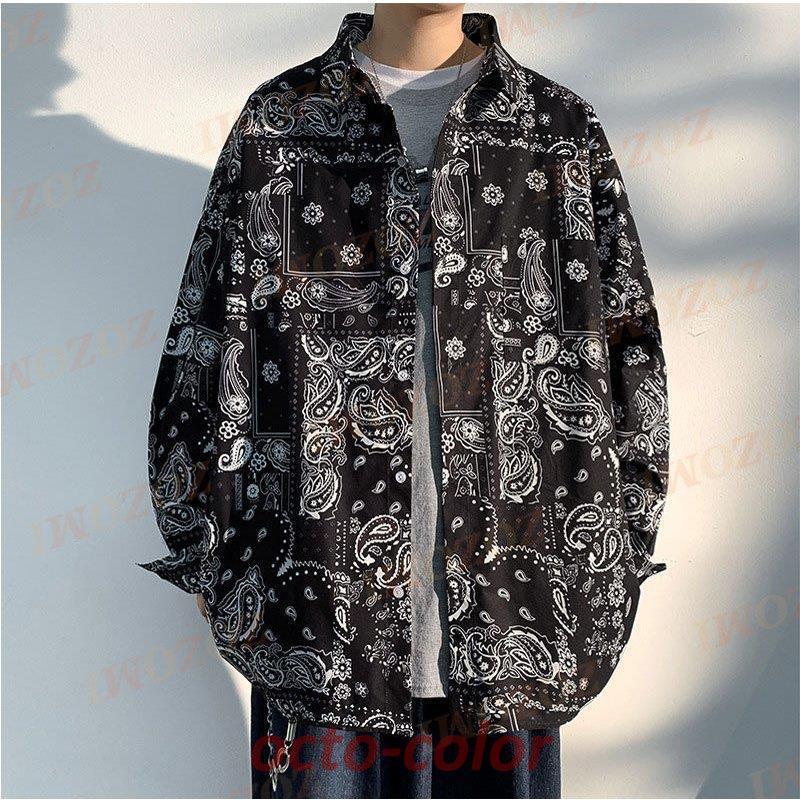 ペイズリー柄 シャツ メンズ 柄シャツ おしゃれ アロハシャツ