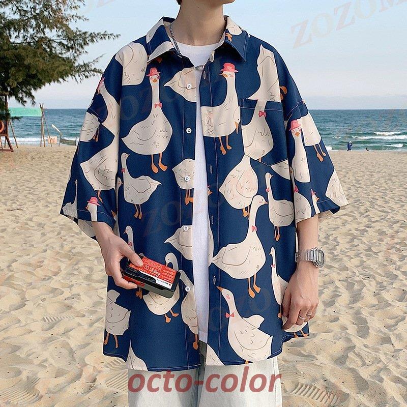 美品】テンダーロイン　アロハシャツ　カスリ柄　オープンカラー　半袖シャツ　日本製 アロハシャツ メンズ トップス 半袖シャツ 開襟シャツ オープン