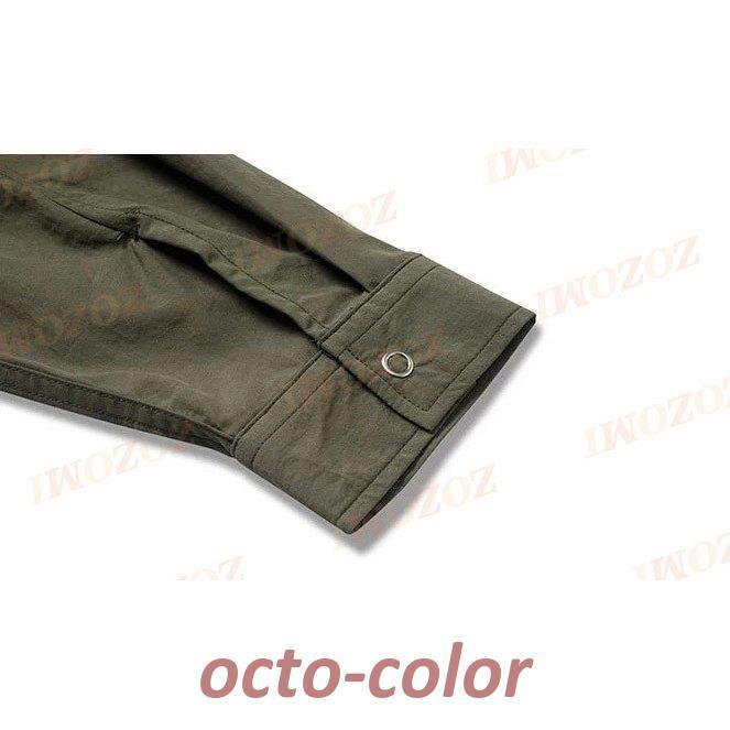 コットンポリ ツイル タクティカル BDUシャツ メンズ M-XL ミリタリーシャツ ミリタリージャケット｜octo-color｜13