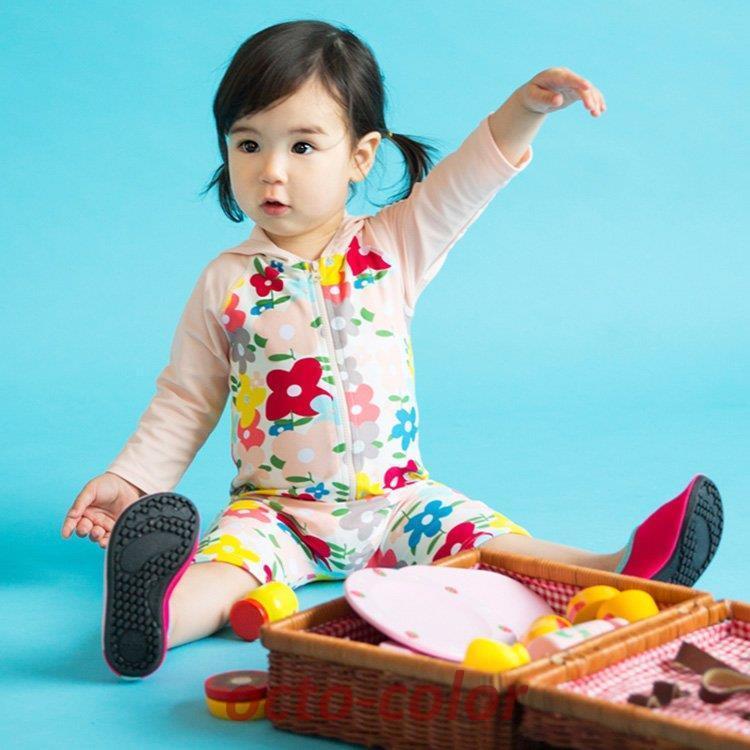 73 以上節約 ベビー水着 水着 Kids 女の子 ロンパース 長袖 オールインワン みずぎ 赤ちゃん スイムウェア Uv対策 日焼け止め 子ども水着 スクール ビーチ 海水浴 Simbcity Net