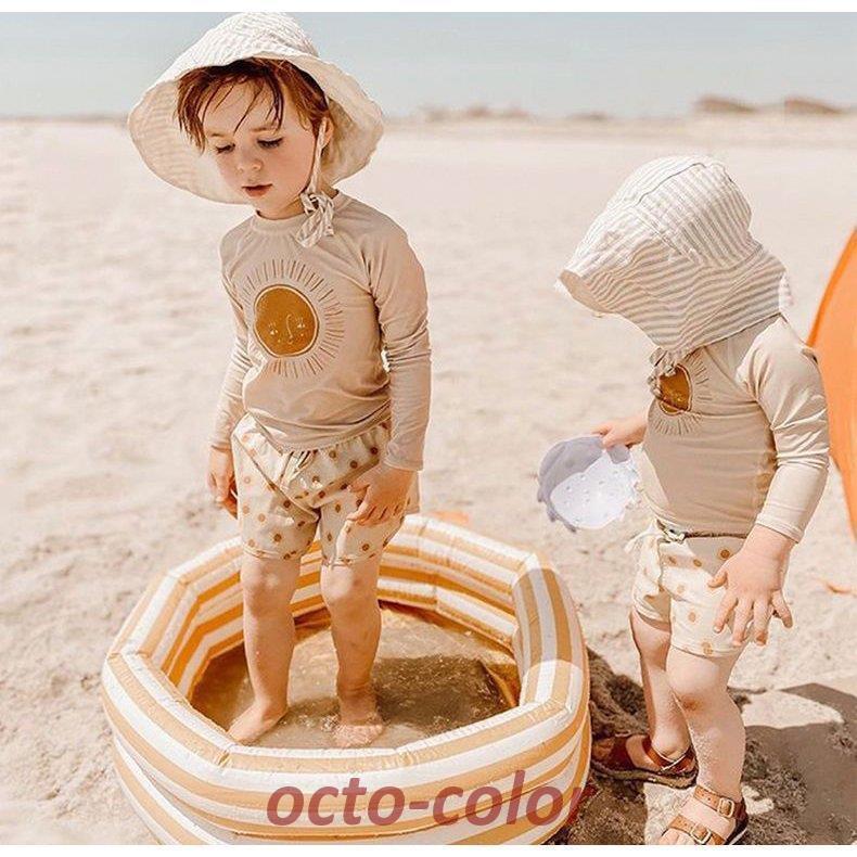 22 新作 ベビー 水着 キッズ キャップつき 上下3点セット Uv セパレート 子供 おしゃれ 可愛い スイミング ラッシュガード スイムウェア スイムパンツ 紫外線対策 Www Permatainsaniislamicschool Sch Id