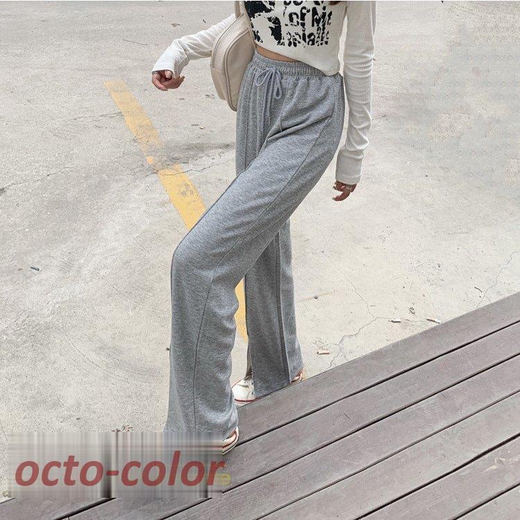 美品♡デサント♡ロングパンツ♡グレー♡L ロングパンツ レディース スウェットパンツ 春 夏 秋 コーデ