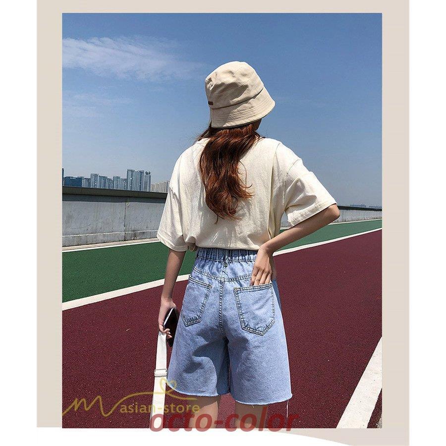 デニムパンツ レディース 着痩せ きれいめ 夏コーデ サマー デニムパンツ レディース 着痩せ きれいめ 夏コーデ サマー