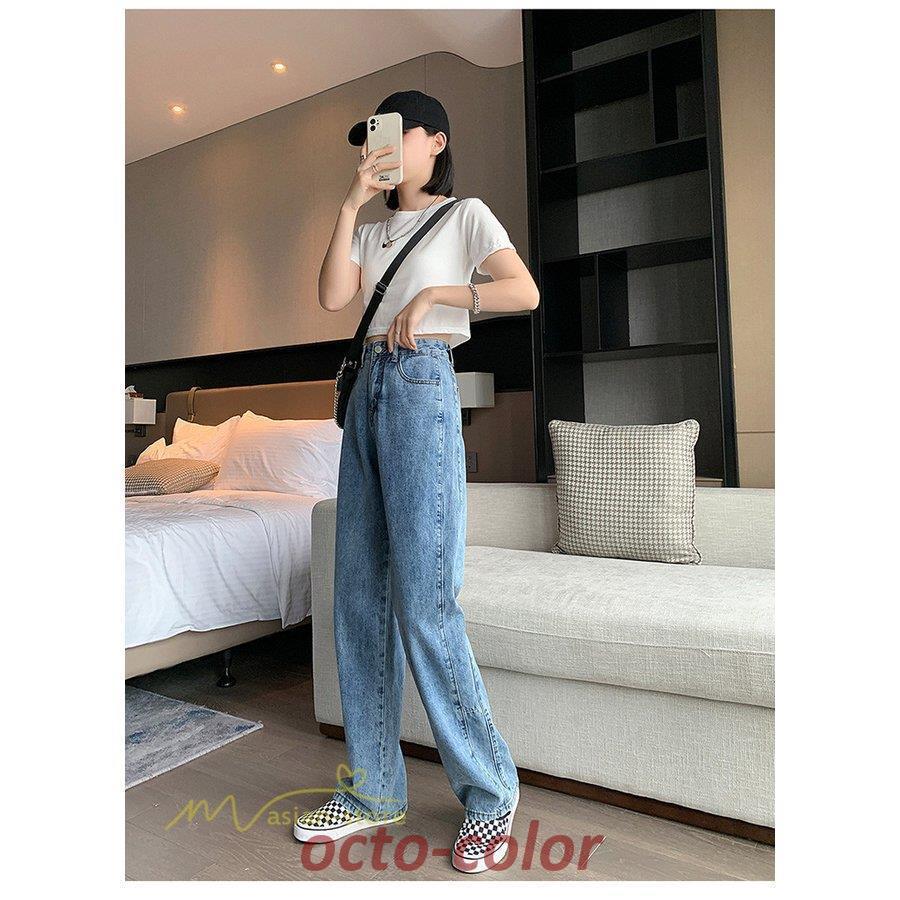 美品 ヤングアンドオルセン ロンハーマン別注 リネンハイウェストデニム YOUNG & OLSEN（ヤングアンドオルセン） デニム ジーンズ