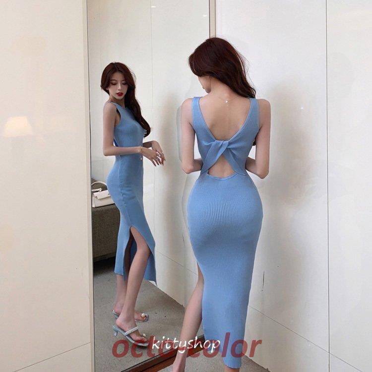 d.i.a. 背中空きオフショルニットワンピ まとめ買い大歓迎