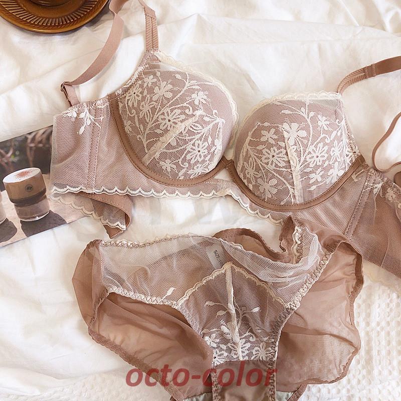下着女性 上下セット ブラジャー ショーツセット 脇高 ブラショーツ