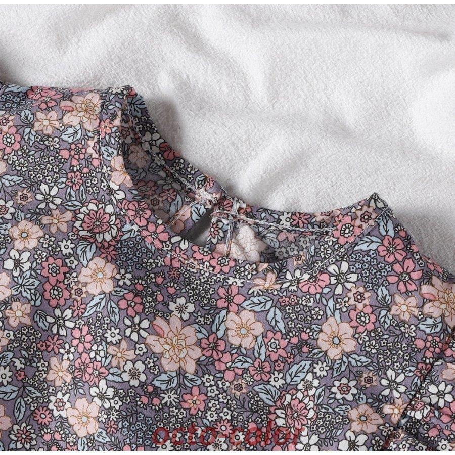 ロンパース 夏 女の子 半袖 60 70 80 90 ベビー服 花柄 リボン付き ヘアバンド かわいい おしゃれ | ブランド登録なし | 06