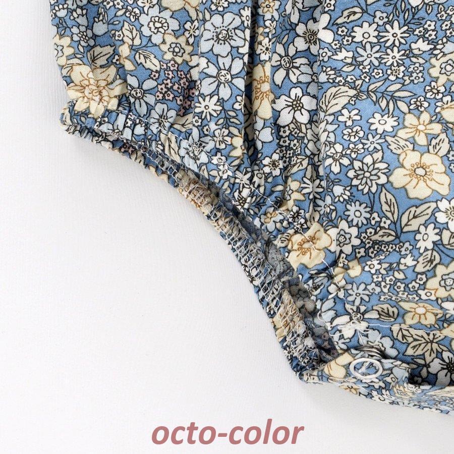 ロンパース 夏 女の子 半袖 60 70 80 90 ベビー服 花柄 リボン付き ヘアバンド かわいい おしゃれ | ブランド登録なし | 08