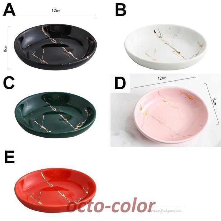 日用品雑貨 サニタリー 洗面所 バスルーム ソープディッシュ 石鹸置き 大理石調 オーバル シンプル ホテルライク ホワイト 45] | ブランド登録なし | 01