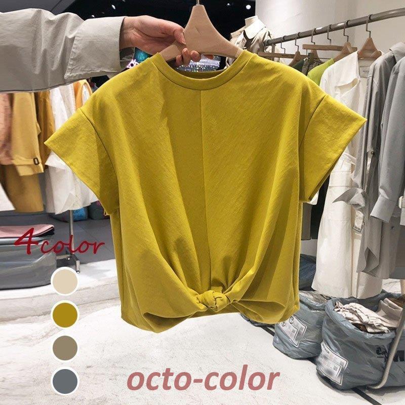 Tシャツ レディース 半袖 トップス ゆったり  Tシャツ 大きいサイズ  カジュアル 着痩せ 体型カバー 丸首 20代30代40代