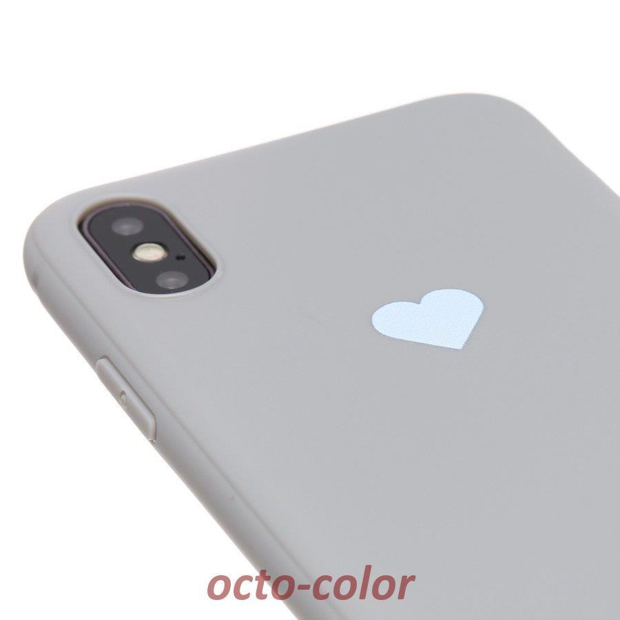 iPhoneSE3 ケース 韓国 シンプル ハート くすみカラー かわいい 個性的 面白いおしゃれ iphone7 iPhoneSE3 iphoneX iphoneXs iPhoneXR｜octo-color｜12
