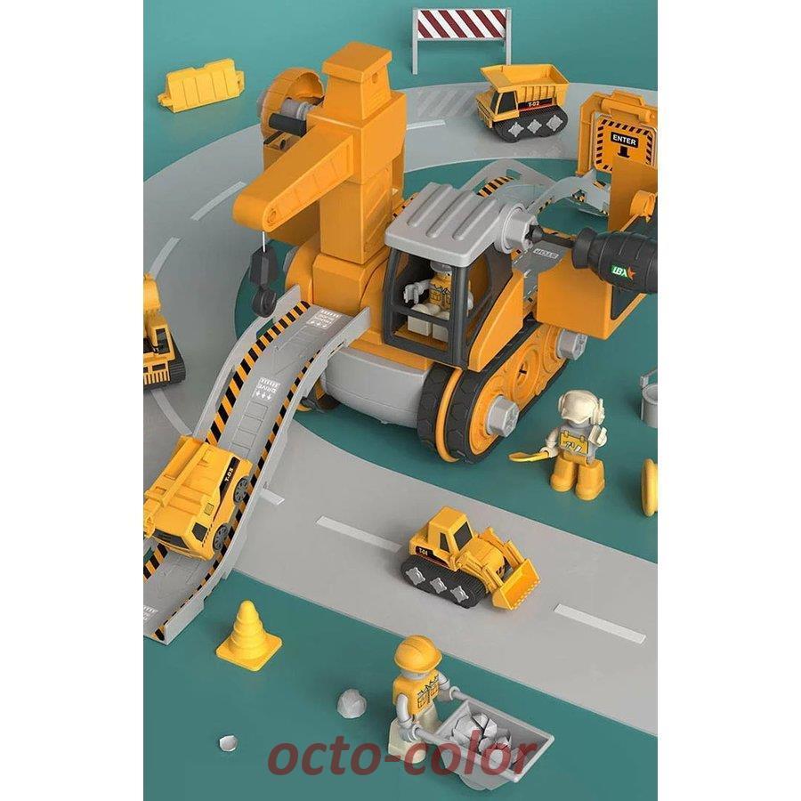 車のおもちゃ 働く車 男の子 おもちゃ 組み立て ネジ はたらくくるま