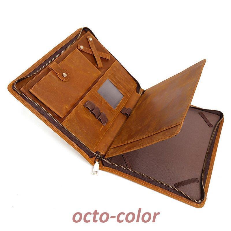 タブレットケース 本革 レザー 多機能 iPadケース カバー ペンポケット