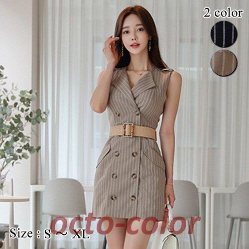 キャバドレス ワンピース ウエストマーク くびれ ストライプ メリハリ すっきり 大人 モノトーン ミニ丈 ブラック カーキ S M L Xl 7fwcw6bxic ファッション Www Elghoniemy Com