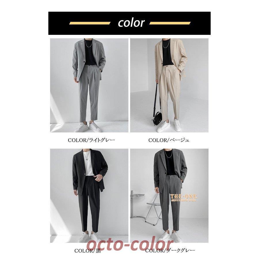 スーツ メンズ ストライプ ビジネススーツ 2点セット 春秋 ダブル