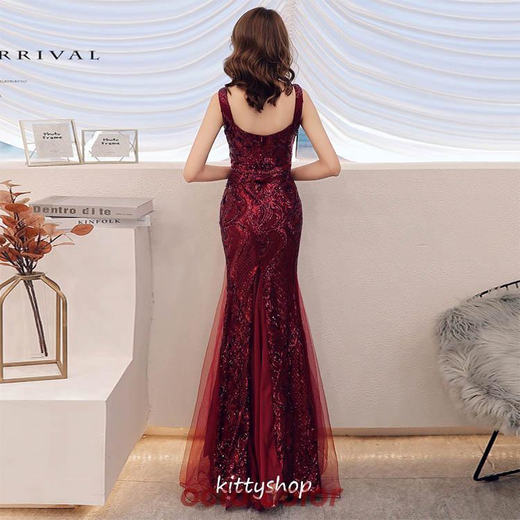 パーティードレス ロングドレス キャバドレス イブニングドレス