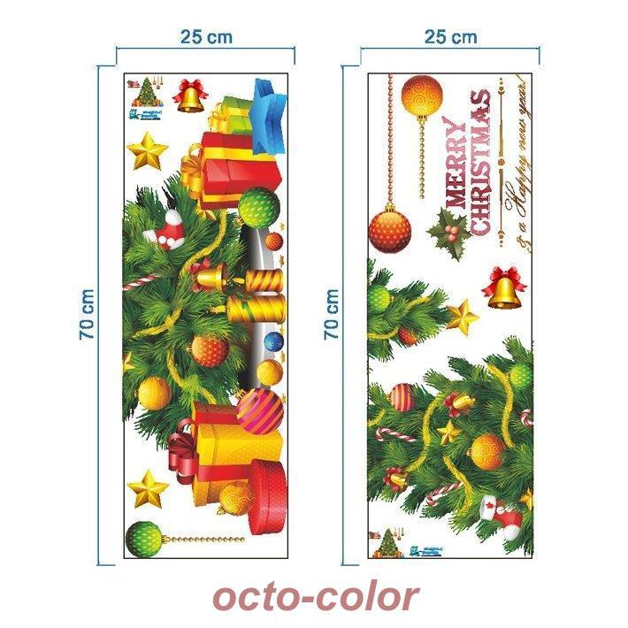 クリスマスツリー ウォールステッカー クリスマス デコレーション 店舗ディスプレイ｜octo-color｜06
