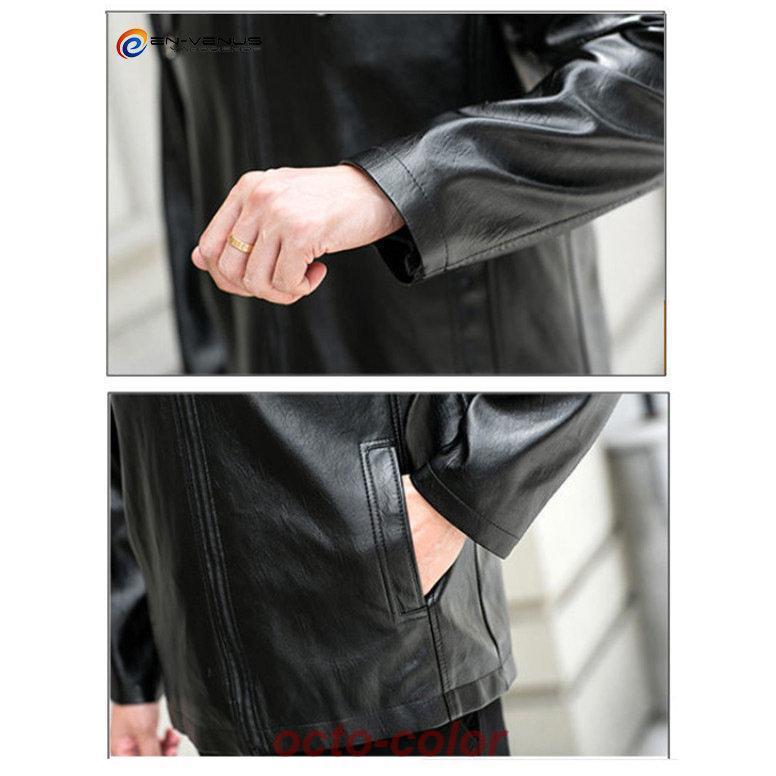 極美品✨PENDLETON レザージャケット オールレザー　やもり ライダースジャケット レザージャケット ショート丈 PUレザー 4