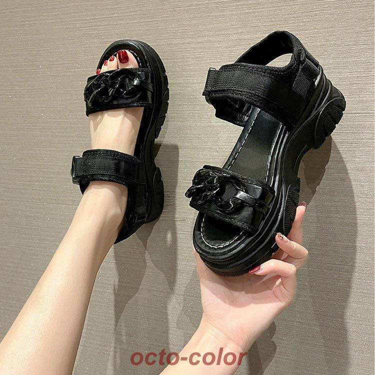kaoCOACH ベージュ クロスストラップ サンダル　⭐️美品⭐️ NUOVO ヌオーヴォ SQ CROSS SND 4.5 スクエア クロス サンダル