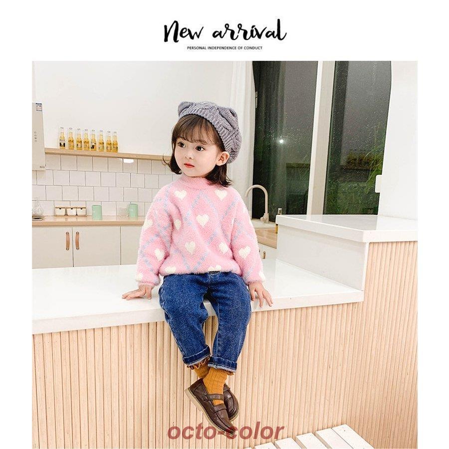 キッズ セーター ニット 女の子 子供 秋 冬 トップス 長袖 厚手 おしゃれ 防寒 韓国子供服 ニットセーター ガールズ 秋着 ジュニア 通販 子供用帽子 ベレー帽 キッズ 帽子 キャップ キッズ用 子供用 防寒 秋冬 かわいい 無地 シンプル 純色 男の子 女の子 子供 シンプル キッズ用品 カジュアル ジュニア おしゃれ プレゼント