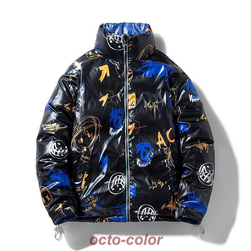 ダウンジャケット メンズ 両面着 リバーシブルジャケット 無地