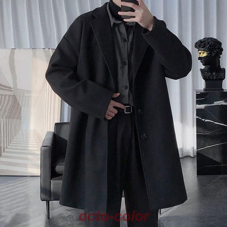 ピーコート Pコート メンズコート 秋冬 ラシャコート ロングコート